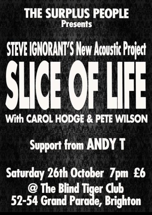 Slice of Life, Brighton, 26 October 2013