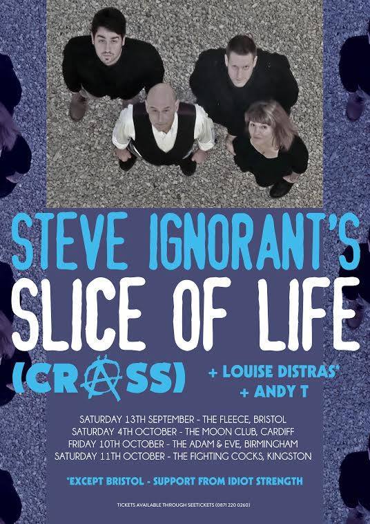 Slice of Life live dates, September-October 2014