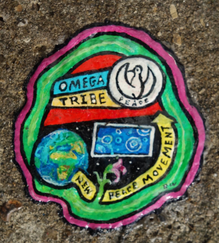Omega Tribe - New Peace Movement - album cover - April 2022
