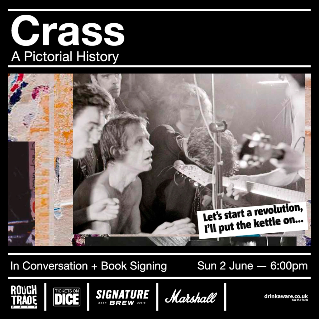 Crass: A Pictorial History - Rough Trade - London - Book Launch - 2 June 2024