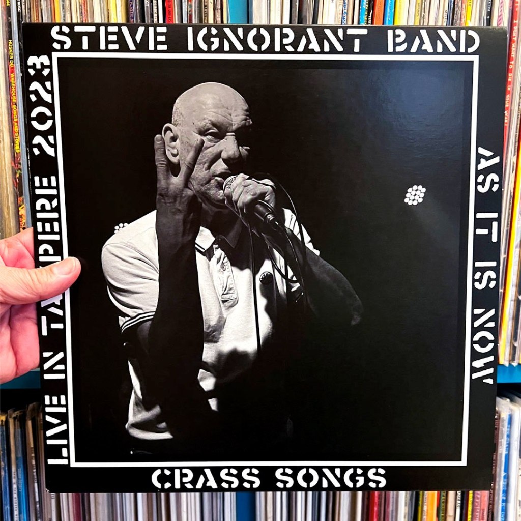 Steve Ignorant Band - Crass Songs - Live in Tampere 2023 - cover